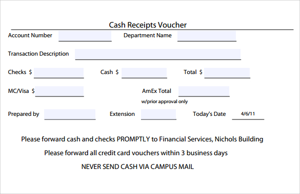 Sample Receipt Voucher Template 8+ Download Free Documents in Sample Receipt Voucher Template 8+ Download Free Documents in
