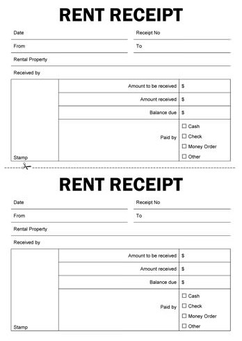 Rent Receipt Template : 10 Free Word & Excel Templates Demplates Rent Receipt Template : 10 Free Word & Excel Templates Demplates
