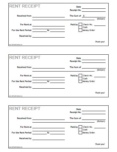 Free rent receipt template in Excel | PDF Free rent receipt template in Excel | PDF