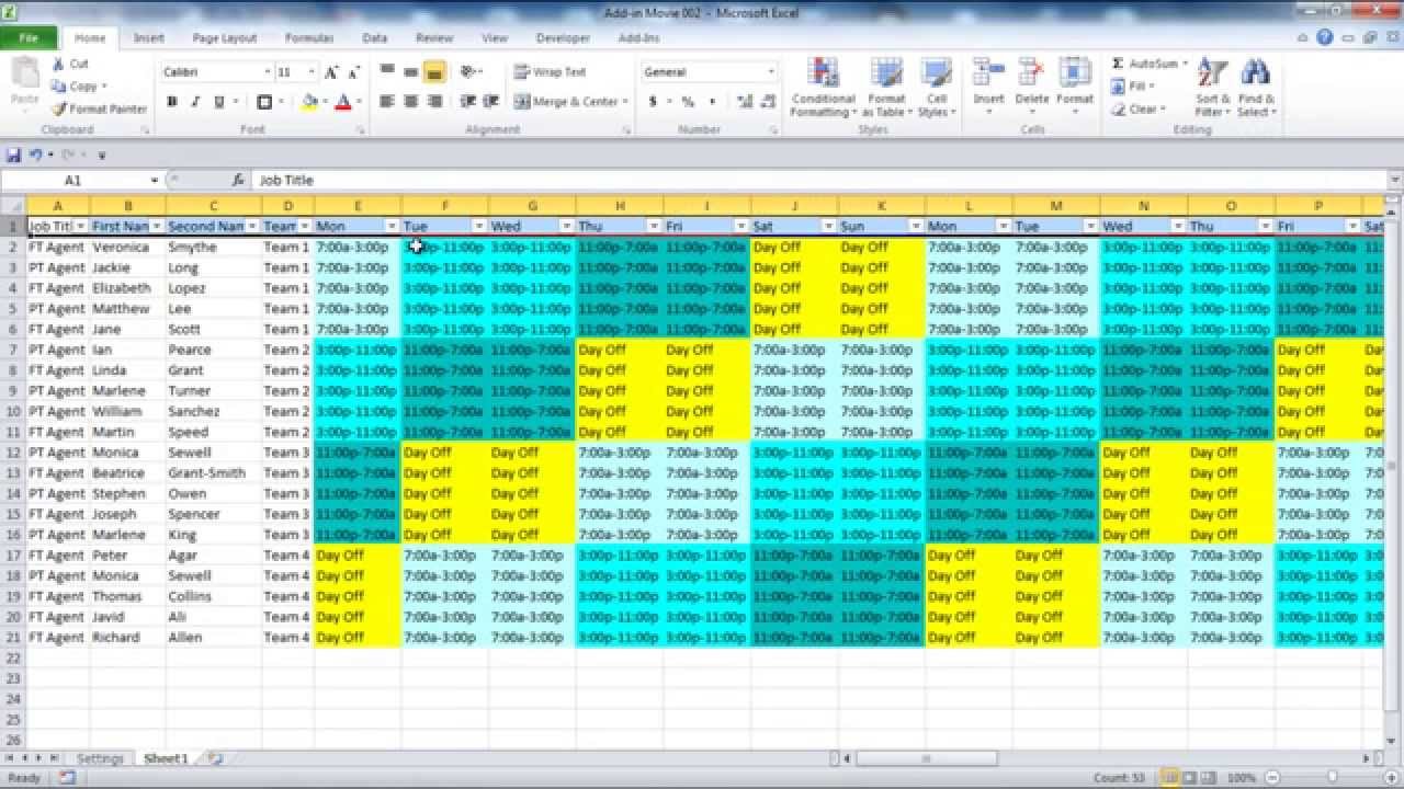 Shift Schedule Template – 8+ Free Word, Excel, PDF Format Download 