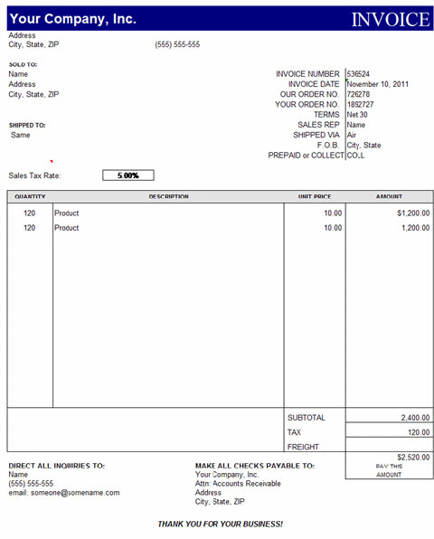 Sales Tax Invoice Format In Excel Free Download | invoice Sales Tax Invoice Format In Excel Free Download | invoice