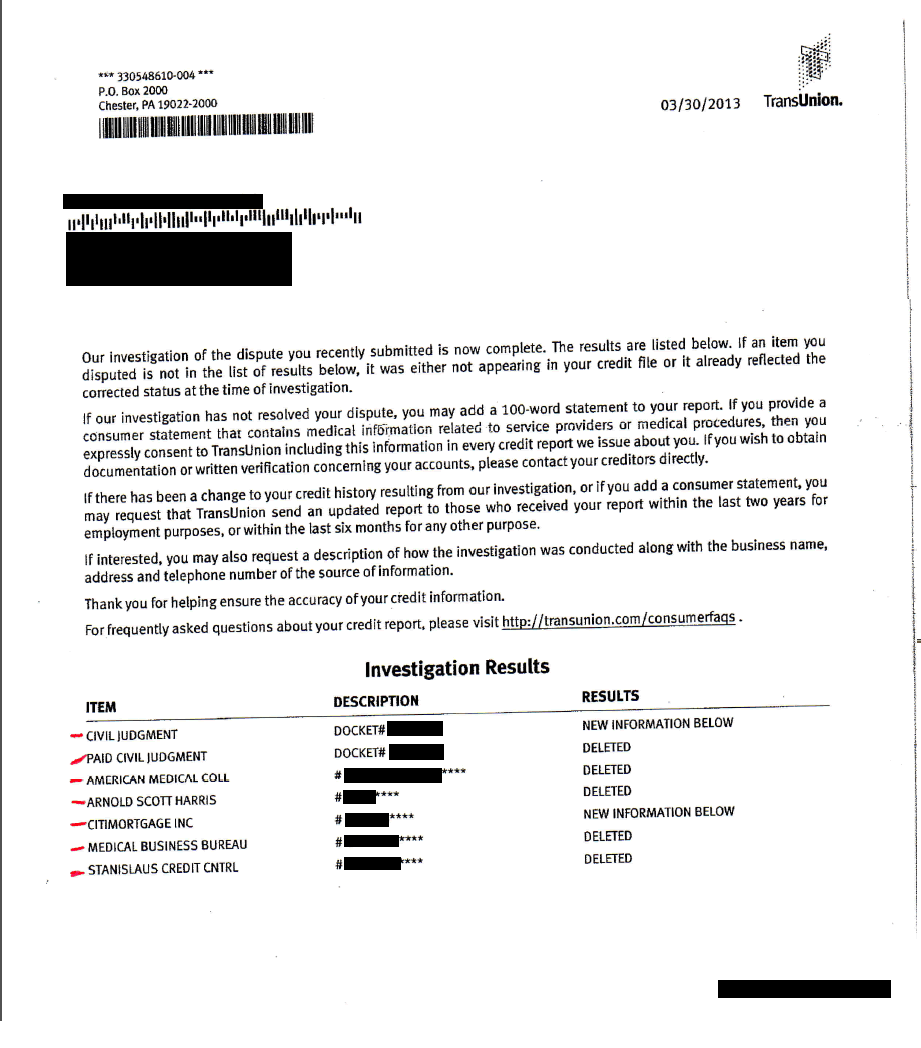 Sample Results Sample Results