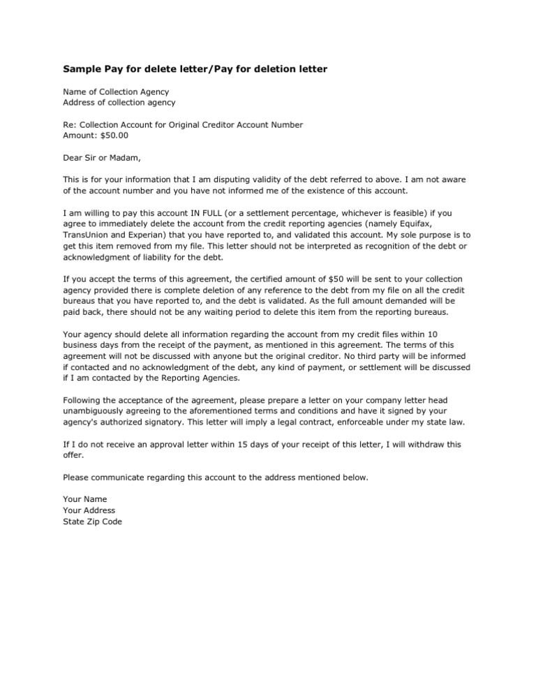 Sample Letter To Credit Bureau To Remove Judgement – printable receipt ...