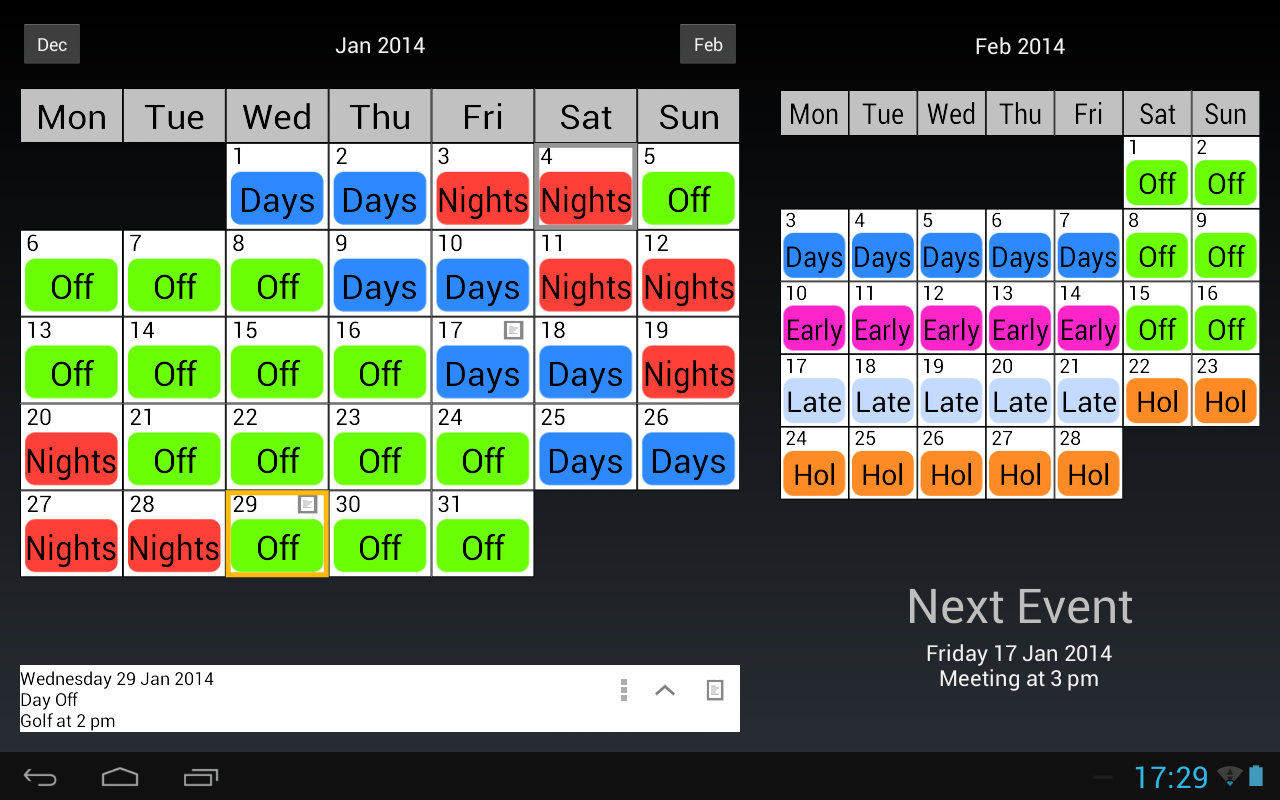 Shift Work Calendar – Android Apps on Google Play Shift Work Calendar – Android Apps on Google Play