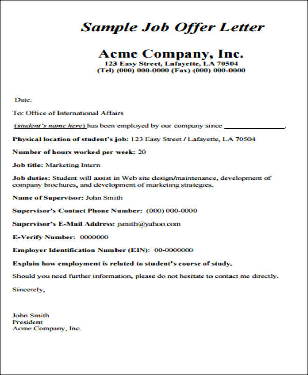 Appointment Letter 7+ Free Samples , Examples , Format Appointment Letter 7+ Free Samples , Examples , Format