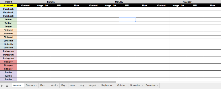 How To Build A Social Media Editorial Calendar For Your Content How To Build A Social Media Editorial Calendar For Your Content
