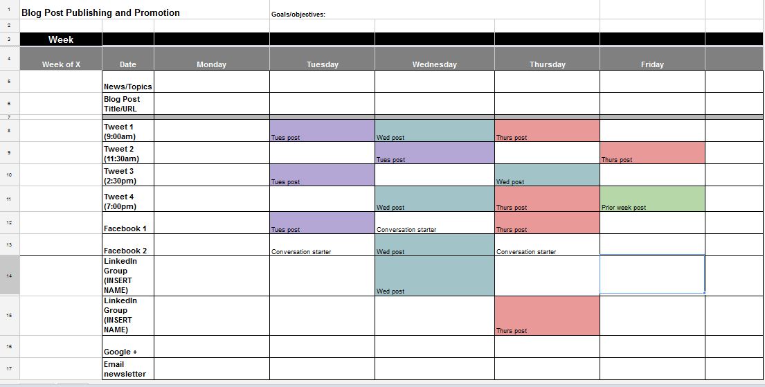 The Best Content and Social Media Calendar Templates Solo PR Pro The Best Content and Social Media Calendar Templates Solo PR Pro