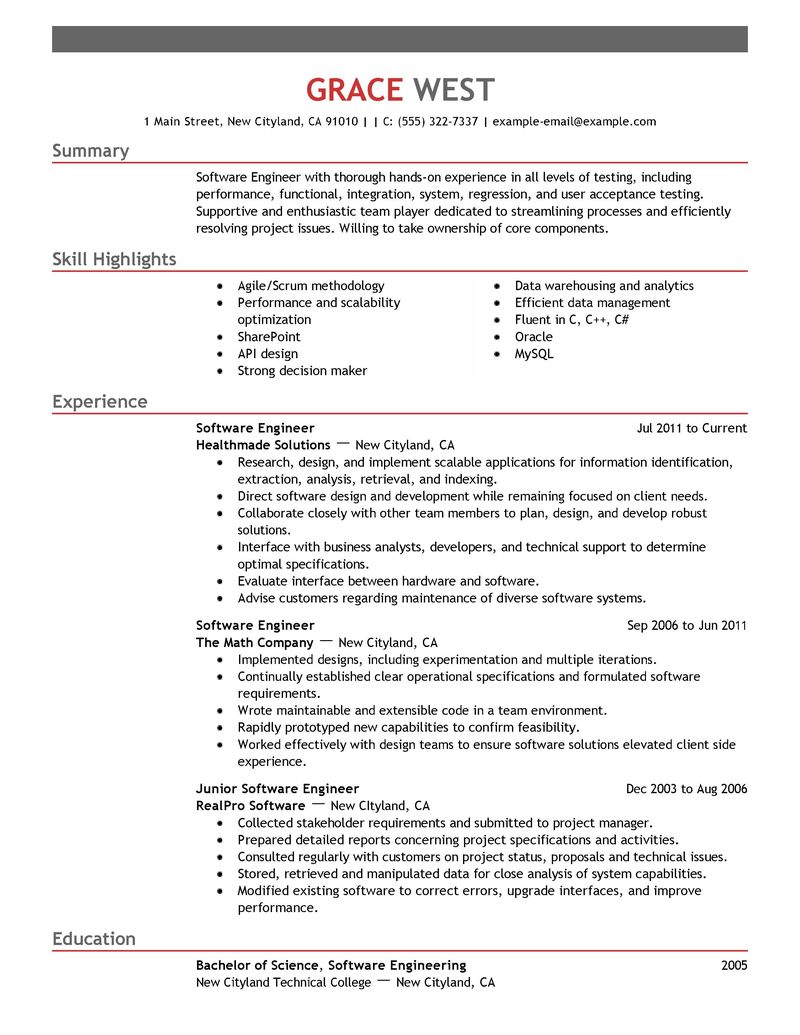 Click Here to Download this Software Developer Resume Template Click Here to Download this Software Developer Resume Template