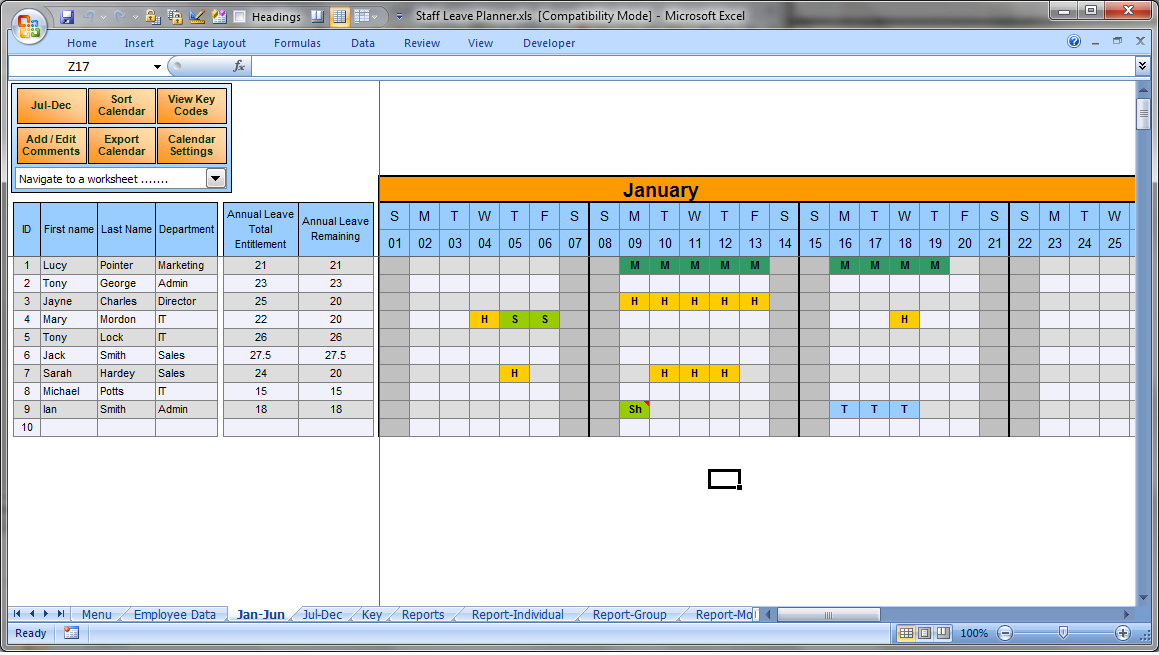 Anual Leave Planner Template: Manage Staff Leave with this Excel Anual Leave Planner Template: Manage Staff Leave with this Excel