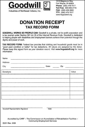 Donation Receipt Template 12+ Free Word, Excel, PDF Format 