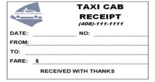 Printable Taxi Receipt Printable Taxi Receipt