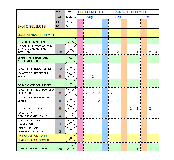 Training Schedule Templates – 17+ Free Word, Excel, PDF Format 