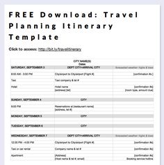 The 25+ Best Travel Itinerary Template Ideas On Pinterest | Travel The 25+ Best Travel Itinerary Template Ideas On Pinterest | Travel