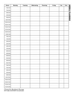 Online Weekly Class Scheduling TemplateI Used the Free College Online Weekly Class Scheduling TemplateI Used the Free College