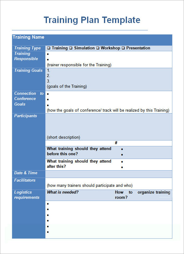 Workout Plan Template Word Printable Receipt Template