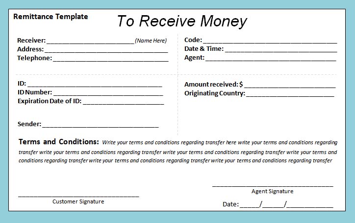 Download a Free Cash Receipt Template for Word or Excel