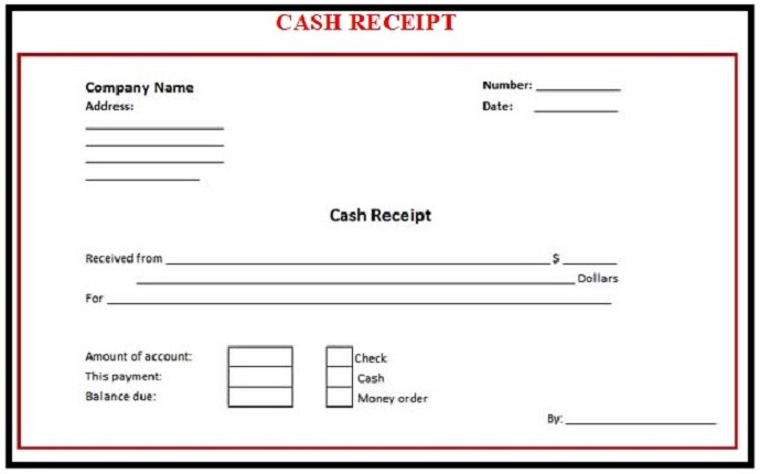 6 Free Cash Receipt Templates Excel PDF Formats