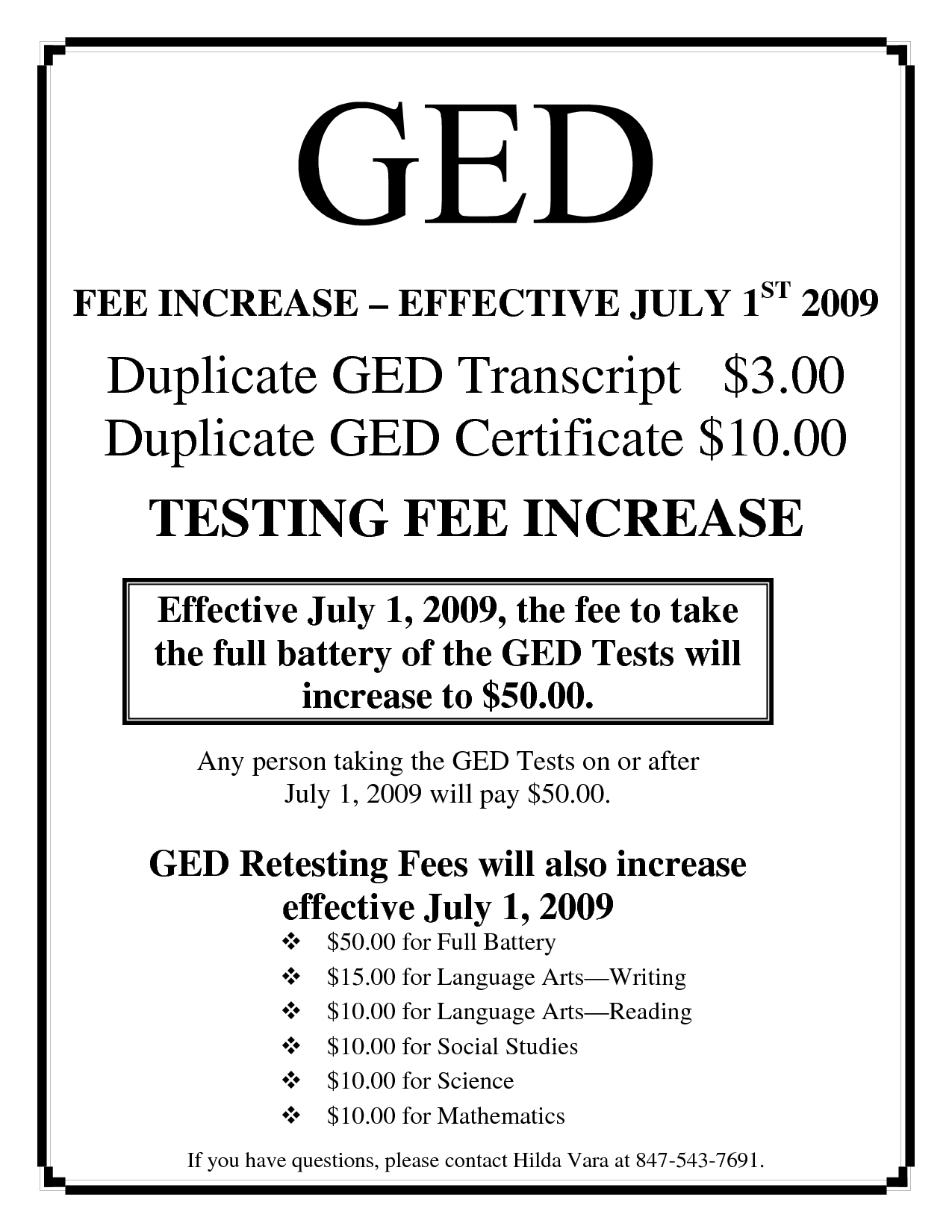 Ged Certificate Template Download | fee schedule template