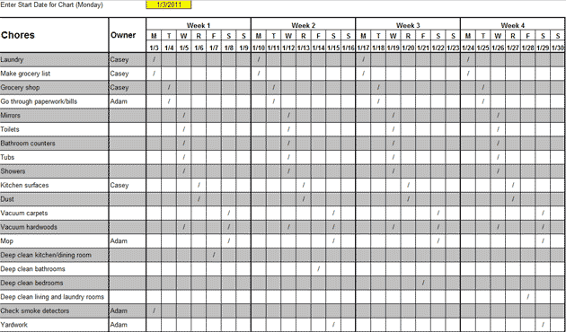 Free Cleaning Schedule Forms | Sample Cleaning Schedule Hudson Free Cleaning Schedule Forms | Sample Cleaning Schedule Hudson