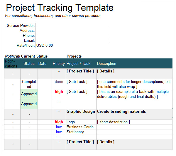 Free Excel Project Management Templates