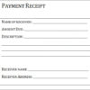 Basic Receipt Template