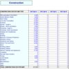 Commercial Construction Schedule Template