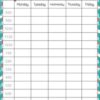 Cute Class Schedule Maker