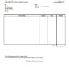 Free Printable Invoice Template Uk