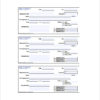 Printable Receipt Template Word