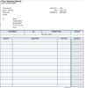 Receipt Template For Services
