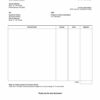 Receipt Template In Word