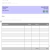 Receipt Template Microsoft Word