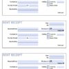 Rental Receipt Template Pdf