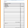 Schedule Of Values Template