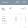 Simple Invoice Template Free